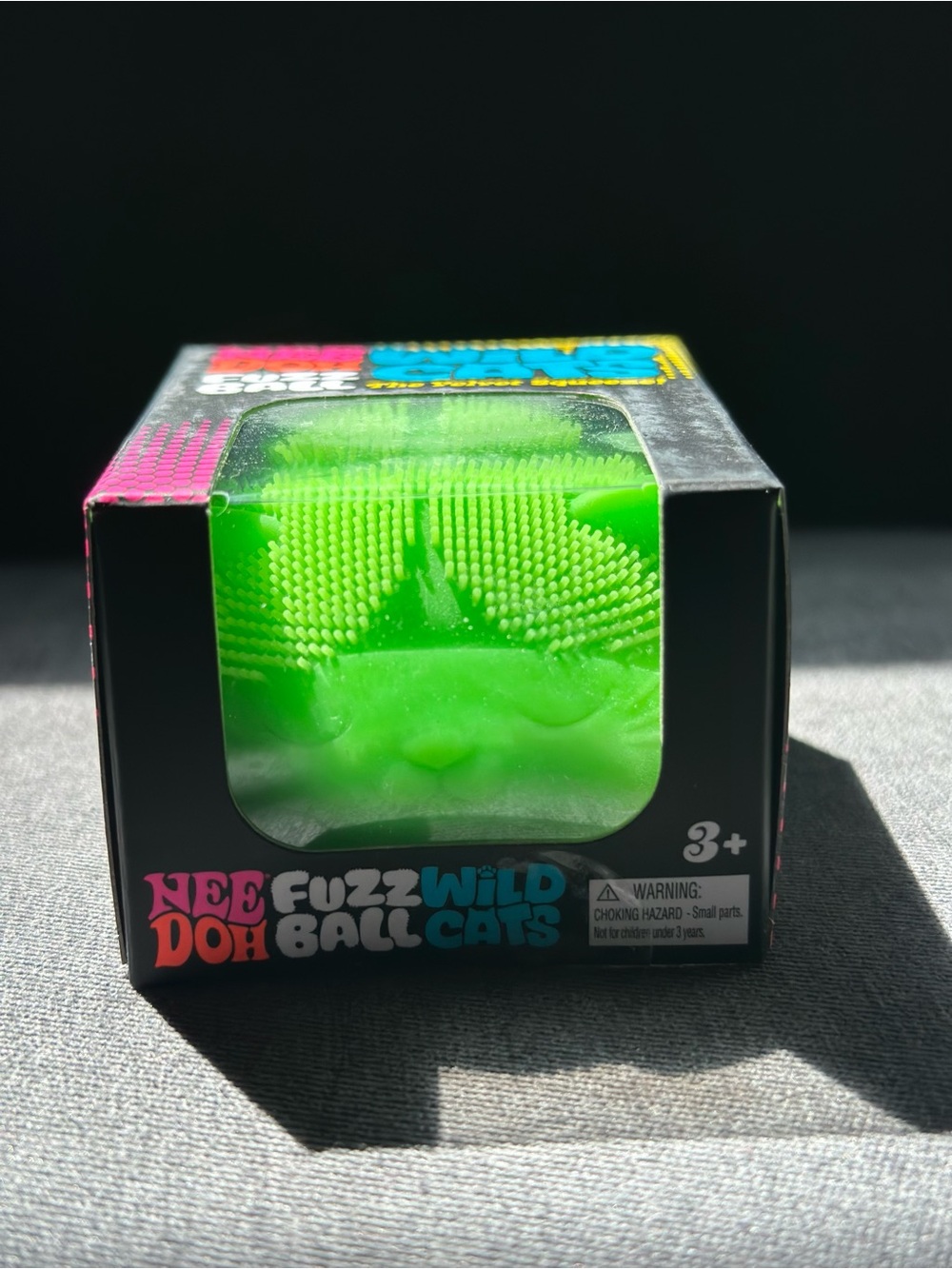 NeeDoh Wild Cats Fuzz - Green NWT